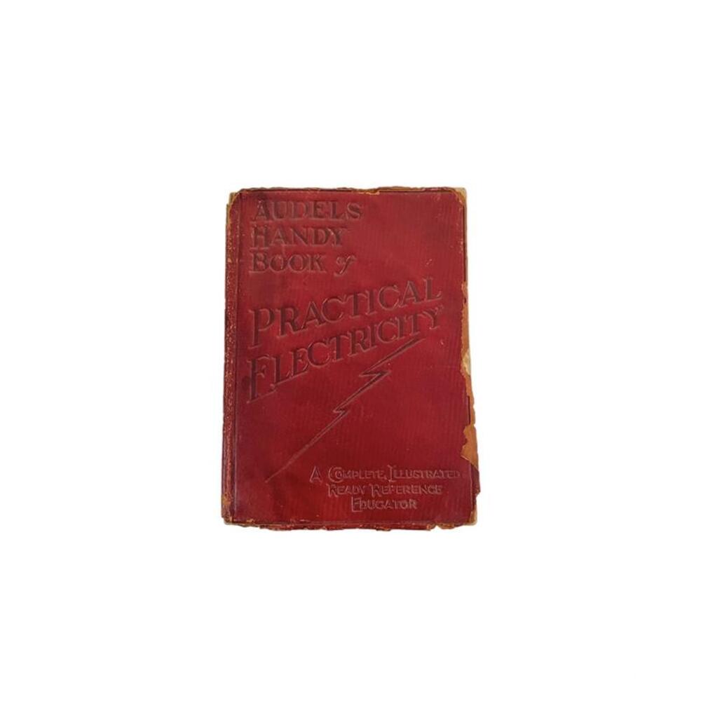 1927 Audels Handy Book of Practical Electricity Frank D. Graham Antique Book